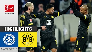 Sancho Comeback Secures Win  Darmstadt  Borussia Dortmund 03  Highlights  MD 17 – Bundesliga [upl. by Nidya287]