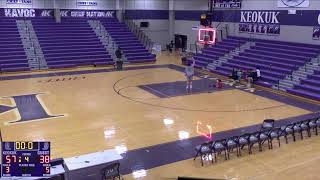 Keokuk vs Mount Pleasant Boys Basketball [upl. by Jakoba]