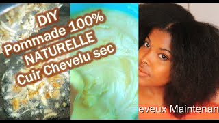 Pommade 100 Naturelle fait maison pour faire pousser les Cheveux [upl. by Anitsyrc967]