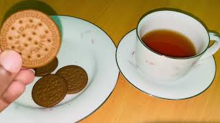 Bite 11  Biscuits with plain tea  ASMR [upl. by Bloxberg]