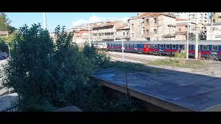 Intercity notte Milano CentraleSiracusa in arrivo alla stazione di Battipaglia [upl. by Latimer857]