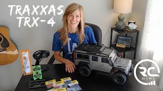 TRAXXAS TRX4  Unboxing review amp first run [upl. by Reynold734]