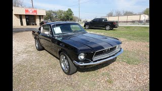 1968 Mustang Fastback Cold Start amp Walk Around [upl. by Ehc551]