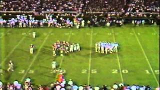 1985 Alabama at Georgia football  crazy final minute [upl. by Edlyn]