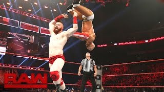 Cesaro vs Sheamus  Best of Seven Series Match No 3 Raw Sept 5 2016 [upl. by Helfant]