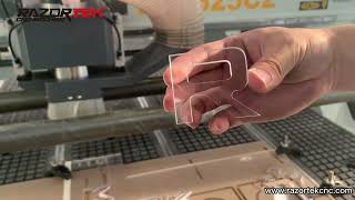 RZ1325C2 razortek atc cnc router for acrylic cutting [upl. by Glenine]