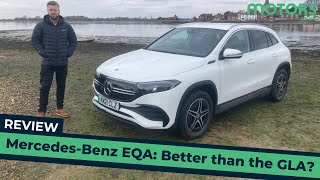 2023 MercedesBenz EQA review Better than a GLA [upl. by Ahsir395]