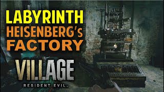 Heisenbergs Factory Labyrinth Puzzle Solution amp Ball Location  Resident Evil 8 Village RE8 Guide [upl. by Drusilla]