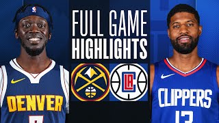 NUGGETS at CLIPPERS  NBA PRESEASON FULL GAME HIGHLIGHTS  October 17 2023 [upl. by Meris]