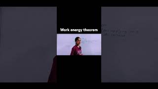 Work energy theoremclass 11 Physicswork energy and power shortvideo class11th viral [upl. by Deeas]