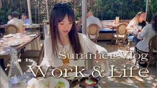 First summer vlog 拍戲花絮🎬  加州大學畢業典禮🎓  Google 辦公室🍄 [upl. by Gabriell]