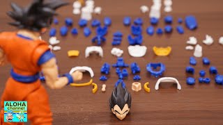 DRAGON BALL STOP MOTION VEGETA NEW FIGURISE STANDARD PLASTIC MODEL KIT [upl. by Dyann]