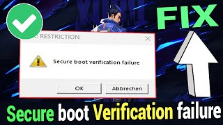 How to Fix VAN Secure boot verification failure [upl. by Wendall]