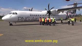 PNG Air Extends Services to Wapenamanda in Enga [upl. by Helas]