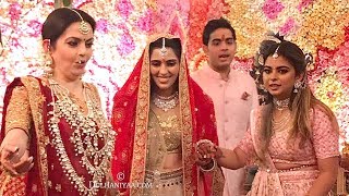 LIVE Inside Video of Mukesh Ambanis Son Akash Ambani amp Shloka Mehtas MARRIAGE Ceremony In Antilla [upl. by Judon102]