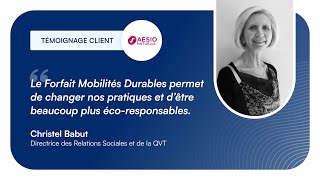 Témoignage AÉSIO mutuelle  mise en place du Forfait Mobilités Durables avec Worklife [upl. by Lasala]