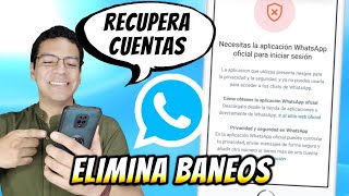 NUEVO WHATSAPP PLUS Ultima Versión ✅ ELIMINA Baneo Necesitas Instalar la versión Oficial 😱 [upl. by Eseer]