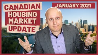 CANADIAN REAL ESTATE MARKET UPDATE JANUARY 2021  How did 2020 Stack up [upl. by Aeila]