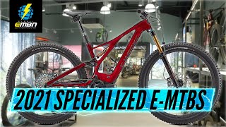 2021 E Bikes From Specialized  Overview Of Models amp Colors [upl. by Anailil]