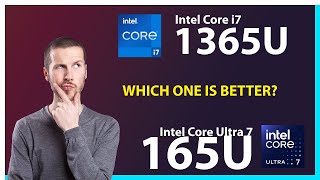 INTEL Core i7 1365U vs INTEL Core Ultra 7 165U Technical Comparison [upl. by Alleinad]