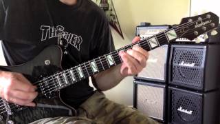 Lamb of God  Black Label Guitar Cover [upl. by Atinniuq686]