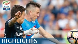 Atalanta  Napoli  10  Highlights  Giornata 7  Serie A TIM 201617 [upl. by Aeila]