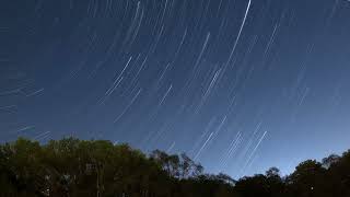 Star Trails Over The Elkhorn Forest on a Surprising Night [upl. by Alyam925]