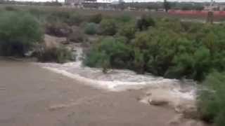 Rillito River flowing [upl. by Chesney933]