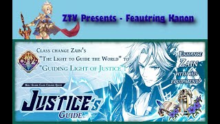 Zain J Justice Guide  All Quest Mission Featuring Kanon  The Alchemist Code GL [upl. by Keligot]