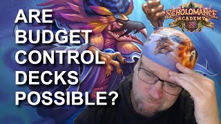 Budget Galakrond Control Priest deck guide and gameplay Hearthstone Scholomance Academy [upl. by Kenlee]