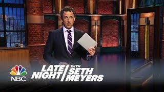 Seth’s Affirmations  Late Night with Seth Meyers [upl. by Robson]