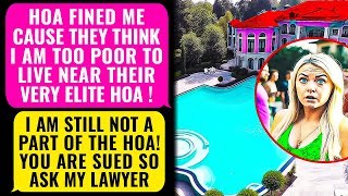 HOA FINED Me Cause My Farm Property Is TOO POOR To be Near Their ELITE HOA Im NO HOA Member  rEP [upl. by Electra]