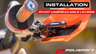 Polisport Pivot Unbreakable Levers  HowTo Install  KTM [upl. by Ailuig453]