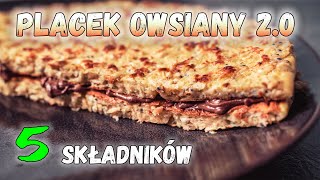 Miękki PLACEK  OMLET OWSIANY  idealny na śniadanie [upl. by Ledniahs29]