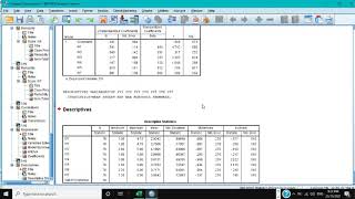 SPSS tutorial 5 How to do Descriptive Analysis [upl. by Morganstein]