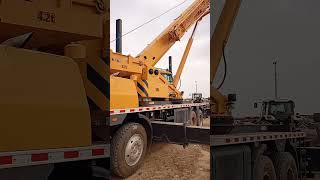 XCMG QY70KH Crane going to lift officialajam youtubeshorts crane xcmg [upl. by Erdne729]