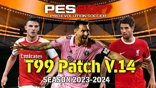 PES 2017 T99 V14 KURULUM  TRANSFER YAMASI 2032024 [upl. by Justino]