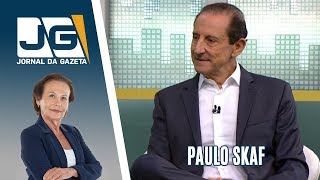 Paulo Skaf presidente da FIESP sobre o ânimo dos empresários da indústria [upl. by Nylirret]