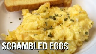 How to Make the Perfect Cheesy Scrambled Eggs [upl. by Sonni]