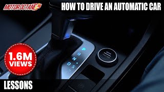 How to drive automatic car  MotorOctane [upl. by Brooke]