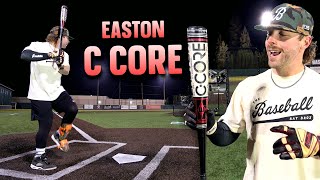 Hitting with a 1990s Easton CCORE  Baseball Bat Bros [upl. by Dania421]