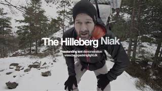 Hilleberg Niak tent Demonstration [upl. by Blayne]