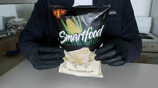 Smartfood POPCORN Review  White Cheddar [upl. by Eversole383]