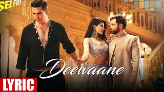 Deewane Hum Nahi Hote Deewani Raat Aati Hai Lyrics [upl. by Hanna988]