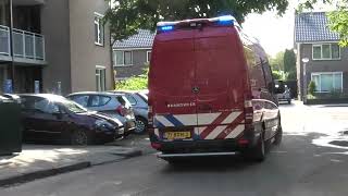 Brandweer wo 142811 vertrekt met spoed vanaf open dag brandweer huizen [upl. by Rickie]