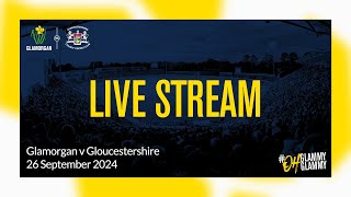 🔴 Glamorgan vs Gloucestershire  Vitality County Championship  Day  Three [upl. by Attirb388]