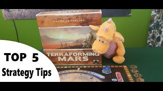 Terraforming Mars  Top 5 Strategy Tips [upl. by Fraya]