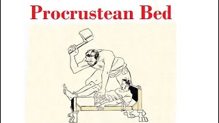 Procrustean Bed  Procrustes Bed  Procrustes the stretcher  Procrustes Greek Mythology [upl. by Niveb]