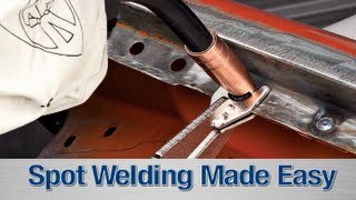 Spot Weld Kit  How To DIY with your MIG Welder from Eastwood [upl. by Taddeusz]