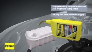 Prestone Coolant Antifreeze  how it works [upl. by Haggai211]